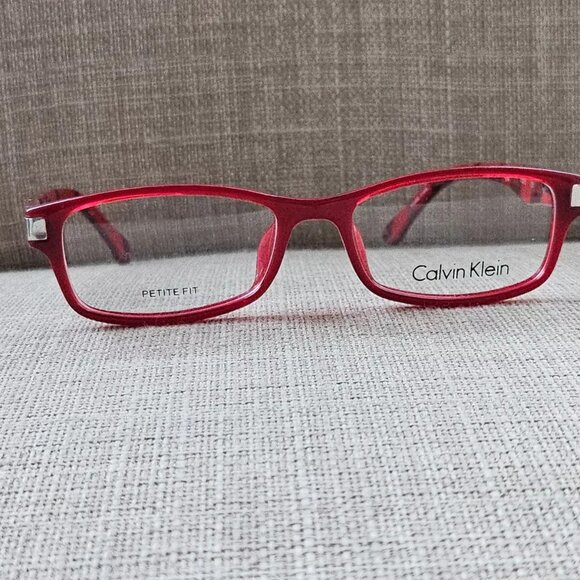Calvin Klein Women Eyeglasses Red Frame CK5866 46[]15 135 Glasses New